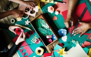 crafting with kids